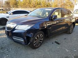 Acura mdx salvage cars for sale: 2014 Acura MDX Technology