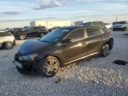 Salvage cars for sale at Taylor, TX auction: 2018 Hyundai Ioniq Limited