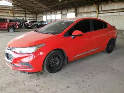 Salvage cars for sale at Phoenix, AZ auction: 2018 Chevrolet Cruze LS