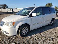 Chrysler Town & Country Touring salvage cars for sale: 2012 Chrysler Town & Country Touring