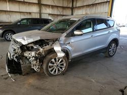 Salvage cars for sale at Phoenix, AZ auction: 2017 Ford Escape Titanium