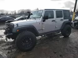 Jeep salvage cars for sale: 2008 Jeep Wrangler Unlimited Rubicon