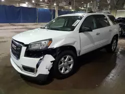 Salvage cars for sale at Woodhaven, MI auction: 2016 GMC Acadia SLE