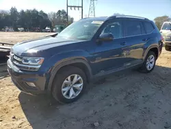 Salvage cars for sale at China Grove, NC auction: 2018 Volkswagen Atlas SE