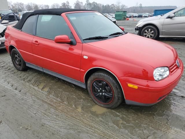 2001 Volkswagen Cabrio GLS