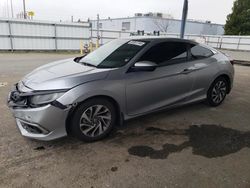 Salvage cars for sale at Sacramento, CA auction: 2020 Honda Civic LX