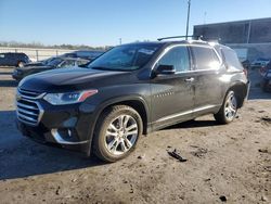 Salvage cars for sale at Fredericksburg, VA auction: 2018 Chevrolet Traverse High Country