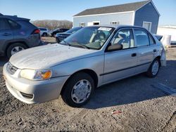 Salvage cars for sale from Copart Assonet, MA: 2002 Toyota Corolla CE