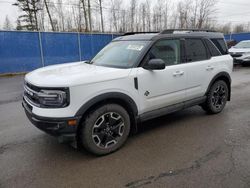 Salvage cars for sale at Moncton, NB auction: 2021 Ford Bronco Sport Outer Banks