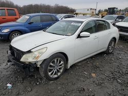 Salvage cars for sale at Windsor, NJ auction: 2009 Infiniti G37