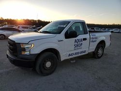 Salvage trucks for sale at Harleyville, SC auction: 2017 Ford F150