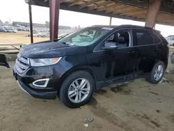 Salvage cars for sale at American Canyon, CA auction: 2018 Ford Edge SEL