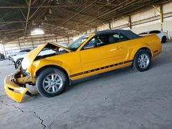 Salvage cars for sale at Phoenix, AZ auction: 2007 Ford Mustang