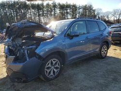 Salvage cars for sale at North Billerica, MA auction: 2023 Subaru Forester Premium