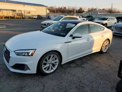 Salvage cars for sale at Pennsburg, PA auction: 2020 Audi A5 Premium Plus