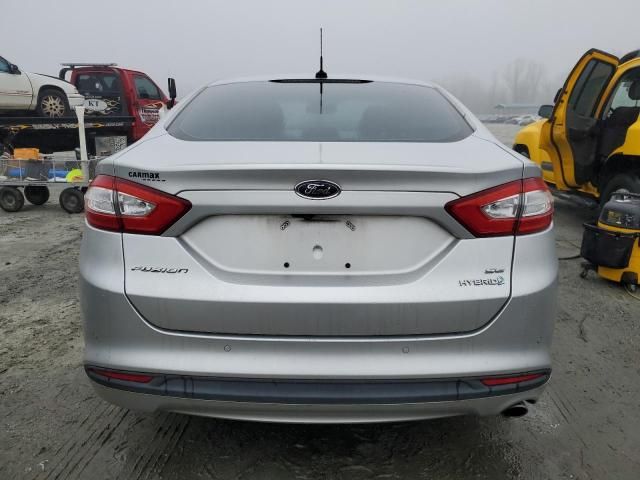 2013 Ford Fusion SE Hybrid