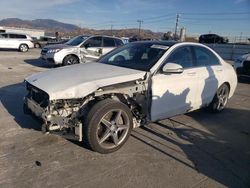 Salvage cars for sale from Copart Sun Valley, CA: 2016 Mercedes-Benz C300