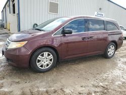 Salvage cars for sale from Copart Mercedes, TX: 2012 Honda Odyssey LX