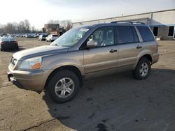 Salvage cars for sale at New Britain, CT auction: 2003 Honda Pilot EXL