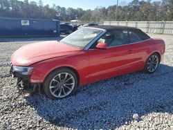 Salvage cars for sale at Ellenwood, GA auction: 2013 Audi A5 Premium