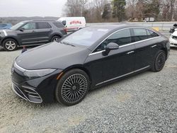 Mercedes-Benz eqs Sedan Vehiculos salvage en venta: 2022 Mercedes-Benz EQS Sedan 450+