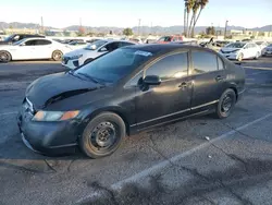 Salvage cars for sale from Copart Van Nuys, CA: 2008 Honda Civic LX