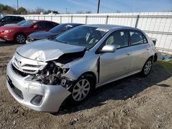 Toyota salvage cars for sale: 2011 Toyota Corolla Base