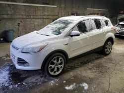 Salvage cars for sale from Copart Angola, NY: 2014 Ford Escape Titanium