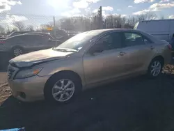 Salvage cars for sale at Chalfont, PA auction: 2011 Toyota Camry Base