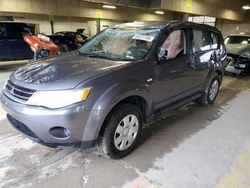 Salvage cars for sale at Indianapolis, IN auction: 2009 Mitsubishi Outlander ES