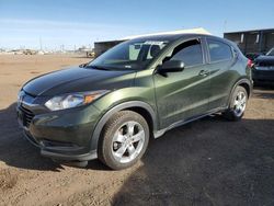 Salvage cars for sale at Brighton, CO auction: 2016 Honda HR-V LX