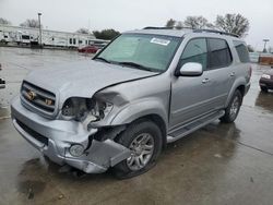 Toyota Sequoia salvage cars for sale: 2004 Toyota Sequoia SR5