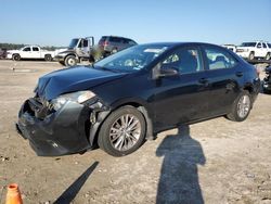 Salvage cars for sale at Houston, TX auction: 2014 Toyota Corolla L