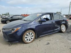 Salvage cars for sale at Homestead, FL auction: 2022 Toyota Corolla LE