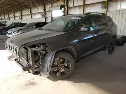 Salvage cars for sale at Phoenix, AZ auction: 2018 Jeep Cherokee Latitude