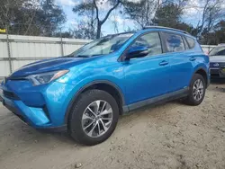 Salvage cars for sale at Hampton, VA auction: 2018 Toyota Rav4 HV LE