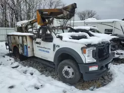 Salvage trucks for sale at Albany, NY auction: 2020 Ford F450 Super Duty