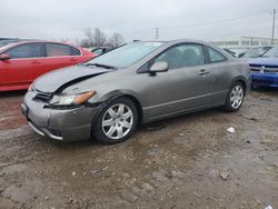 Salvage cars for sale at Chicago Heights, IL auction: 2006 Honda Civic LX