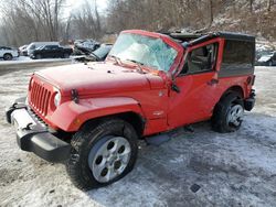 Jeep salvage cars for sale: 2015 Jeep Wrangler Sahara