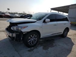 Salvage cars for sale at Corpus Christi, TX auction: 2015 Infiniti QX60