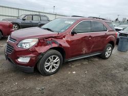 Chevrolet salvage cars for sale: 2017 Chevrolet Equinox LT