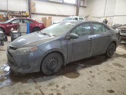 Toyota salvage cars for sale: 2018 Toyota Corolla L