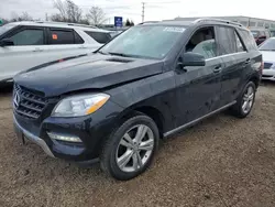 Mercedes-Benz m-Class salvage cars for sale: 2015 Mercedes-Benz ML 350 4matic