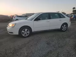 Salvage cars for sale at San Diego, CA auction: 2005 Chevrolet Malibu Maxx LS