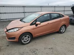 Salvage cars for sale at Fredericksburg, VA auction: 2017 Ford Fiesta SE