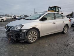 Nissan salvage cars for sale: 2018 Nissan Sentra S