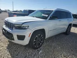 Jeep salvage cars for sale: 2021 Jeep Grand Cherokee L Overland