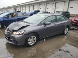 Salvage cars for sale at Louisville, KY auction: 2015 Honda Civic LX