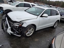 Salvage cars for sale at Exeter, RI auction: 2016 Audi Q5 Premium Plus