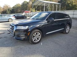 Salvage cars for sale at Savannah, GA auction: 2018 Audi Q7 Premium Plus